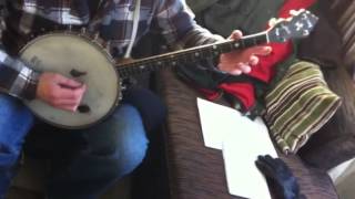 Peter Carberrys reel on Irish tenor banjo [upl. by Wolfgram337]