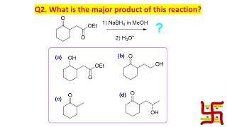 MCQ49 On selectivity of NaBH4 reduction by Dr Tanmoy Biswas PhD For IITJEE NEET amp BSMS etc [upl. by Yole]