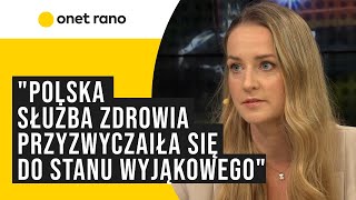 Powódź niszczy gabinety lekarskie quotOni nie myślą o sobie Martwią się że nie dotrą do pacjentówquot [upl. by Yrrok608]