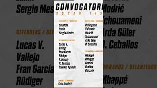 Convocatoria 2024 2025 fifa music realmadrid [upl. by Terryn974]