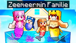 Wij Starten Een ZEEMEERMIN Familie In Minecraft [upl. by Karoline]