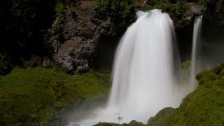 ♥♥ Relaxing 3Hour Video of Large Waterfall [upl. by Issej671]