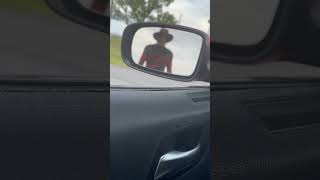 Imagine looking out the window and you see this🤣🤣 jaedirt subscribe funny freddykrueger [upl. by Benji]