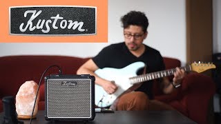 Kustom KGBAT10 Portable Guitar Amplifier Preview [upl. by Donal599]