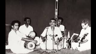 KV Narayanaswamy  Live Concert 1972 [upl. by Erdnoid552]