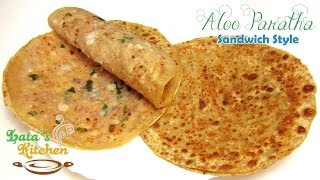 Aloo Paratha Recipe  Perfect Aloo Paratha in Easy Way  Latas Kitchen [upl. by Nyliuqcaj]