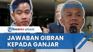 Bakal Jadi Lawan di Pilpres 2024 Gibran Jawab Ajakan Ganjar untuk Bertanding Fair Ucap 2 Kata [upl. by Oiceladni]