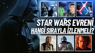 Star Wars Dizi Film ve Animasyonları Hangi Sırayla İzlenmeli Star Wars Evreni İzleme Sırası [upl. by Tfat335]