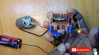 How to control a DC motor with L298N driver and Arduino Uno [upl. by Nytsud944]