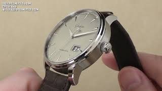 Glashütte Original Senator Panorama Date Grey Dial 13603030202 Watch Review [upl. by Favien]