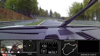 RN 1 Onboard video Nürburgring Nordschleife PORSCHE 991CUP GT3 1044601 [upl. by Myo654]