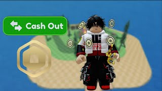 TUTORIAL ON HOW TO CASH OUT ROBUX IN PLS AFK gaming roblox plsafk kids tutorial afk [upl. by Maxwell]