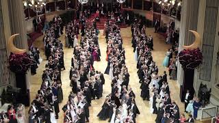 Wiener Opernball 2020 6 Tour der Quadrille I [upl. by Nitsej214]