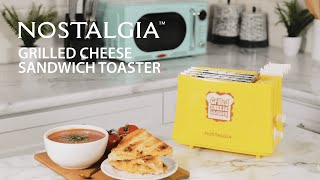 TCS2  Nostalgia Grilled Cheese Sandwich Toaster [upl. by Gnehs]