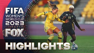 Sweden vs South Africa Highlights  2023 FIFA Women’s World Cup [upl. by Sherm648]