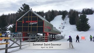 Sommet Saint Sauveur  April 14 2018 [upl. by Einaffyt]