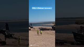 RNLI Lifeboat recovery Wells next sea [upl. by Etnuahs811]