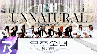 KPOP IN PUBLIC WJSN 우주소녀  UNNATURAL Dance cover by RISIN from FRANCE [upl. by Eimarrej]