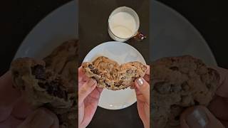 Chewy Chocolate Chip Cookies Recipe chocolatechipcookies cookiesrecipe kidsrecipe チョコチップクッキー [upl. by Atnohs]