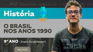 O Brasil dos anos 1990 – História – 9º ano – Ensino Fundamental [upl. by Hpesoj973]