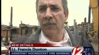 Woonsocket mill fire deemed arson [upl. by Efar]