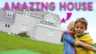 24 Hours with 6 Kids in an AMAZING House  How To Be A Dad [upl. by Lahcear]