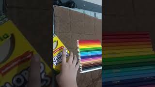 Crayola colored pencils 24 [upl. by Fazeli]