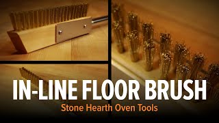 Wood Stone InLine Oven Floor Brush [upl. by Irrem]