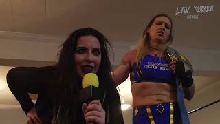 WOMENS WRESTLING Eris Spiral vs Taylor OneShot  LTW Shamrock Slam  Degenerate Media [upl. by Boatwright61]