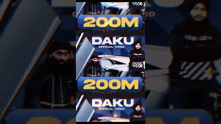 DAKU  INDERPAL MOGA  CHANI NATTAN  NEW PUNJABI SONG  LATEST PUNJABI SONG 2022 Daku Ik number da [upl. by Raybourne]