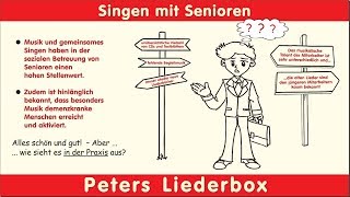 Demenz Musik und Singen Karaoke mit Senioren Singen mit Senioren Volkslieder und Schlager [upl. by Royo]