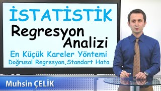 11 Regresyon Analizi En Küçük Kareler Yöntemi Standart Hata Terimi  İSTATİSTİK  XDERS [upl. by Bushey]