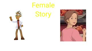 Female Story Yuuko Ogino Style Poster [upl. by Gerty]