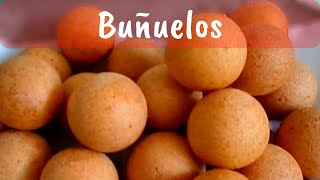 DELICIOSOS BUÑUELOS caseros  RECETA BUÑUELOS COLOMBIANOS [upl. by Khalil335]