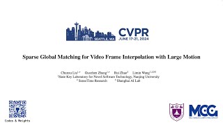 CVPR 2024 SGMVFI Presentation [upl. by Einallem]