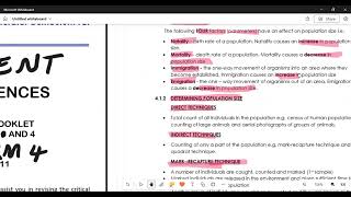 Life Sciences Grade 11 Population Ecology [upl. by Rochus379]