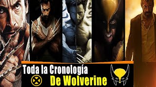 CRONOLOGÍA COMPLETA de WOLVERINE en el Universo Cinematográfico de MARVELFOX 💥🎬🔥 Soy JD [upl. by Ynttirb]