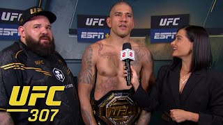 Alex Pereira says he’s earned some rest after beating Khalil Rountree Jr at UFC 307  ESPN MMA [upl. by Yrol]