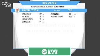 Runcorn CC 1st XI v Christleton CC 1st XI [upl. by Suk]