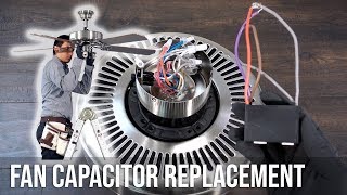 How to Replace the Capacitor in a Ceiling Fan [upl. by Alexandre]