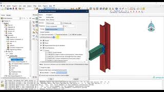 12 ABAQUS Tutorial Setting field and history outputs [upl. by Ardnauq247]