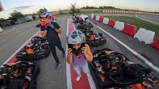 Qualifica e gara gokart a Finale Emilia 02082023 [upl. by Atiken]