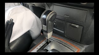 Quick fix of Mitsubishi Pajero Gear Stick that is Stuck English Version [upl. by Duquette]