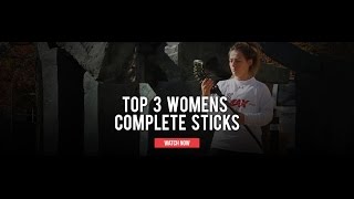 Laxcoms Top Three Womens Lacrosse Complete Sticks for 2017 [upl. by Nadruoj993]