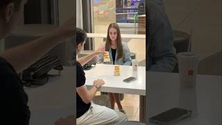 How I Did The Mcdonalds Cups trick 😱🥤 shorts [upl. by Adnov]