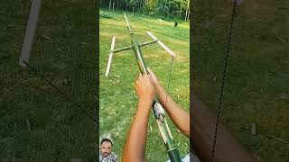 archery bow bowmaker hunting bowmakers bamboo bowmaking diy funny [upl. by Leede790]