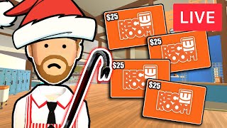 Giving away 10 50 REC ROOM GIFT CARDS [upl. by Anaitit588]