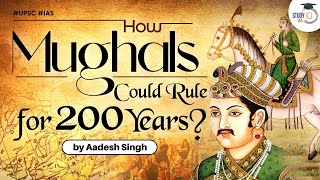 Mughal Empire  Policies of Mughals  Medieval India  UPSC  General Studies [upl. by Llennoc]