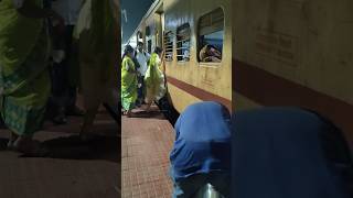 Passengers Boarding padmavatiexpress vijayawadarailwaystation shorts shortsfeed [upl. by Orelia256]