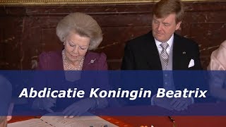 Abdicatie Koningin Beatrix 2013 [upl. by Lupiv]